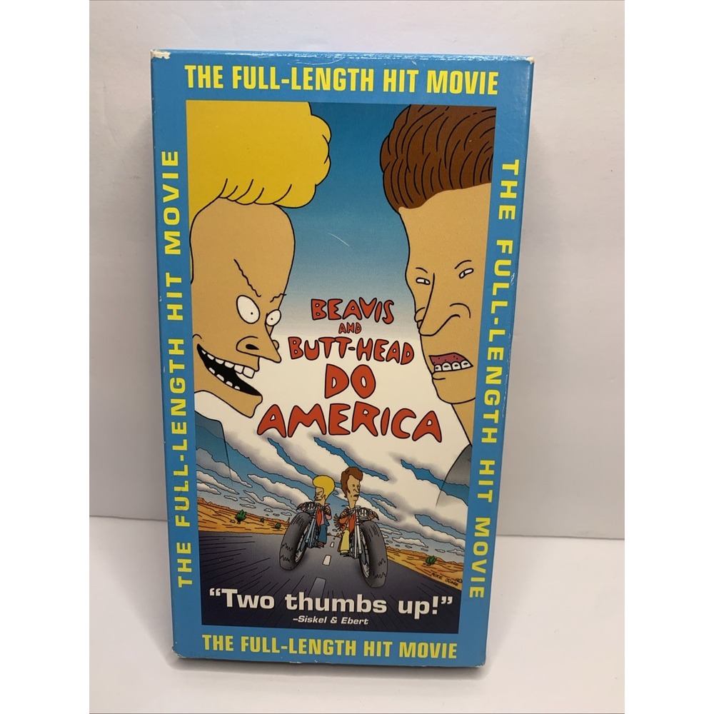 Beavis and Butt-Head Do America VHS 1996 MTV Movie Mike Judge Paramount